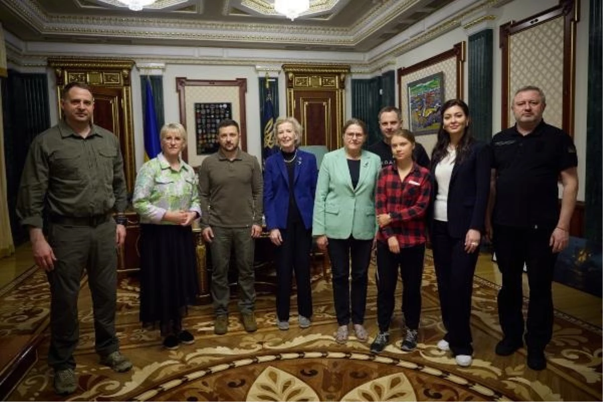 Greta Thunberg, Ukrayna Devlet Başkanı ile görüştü