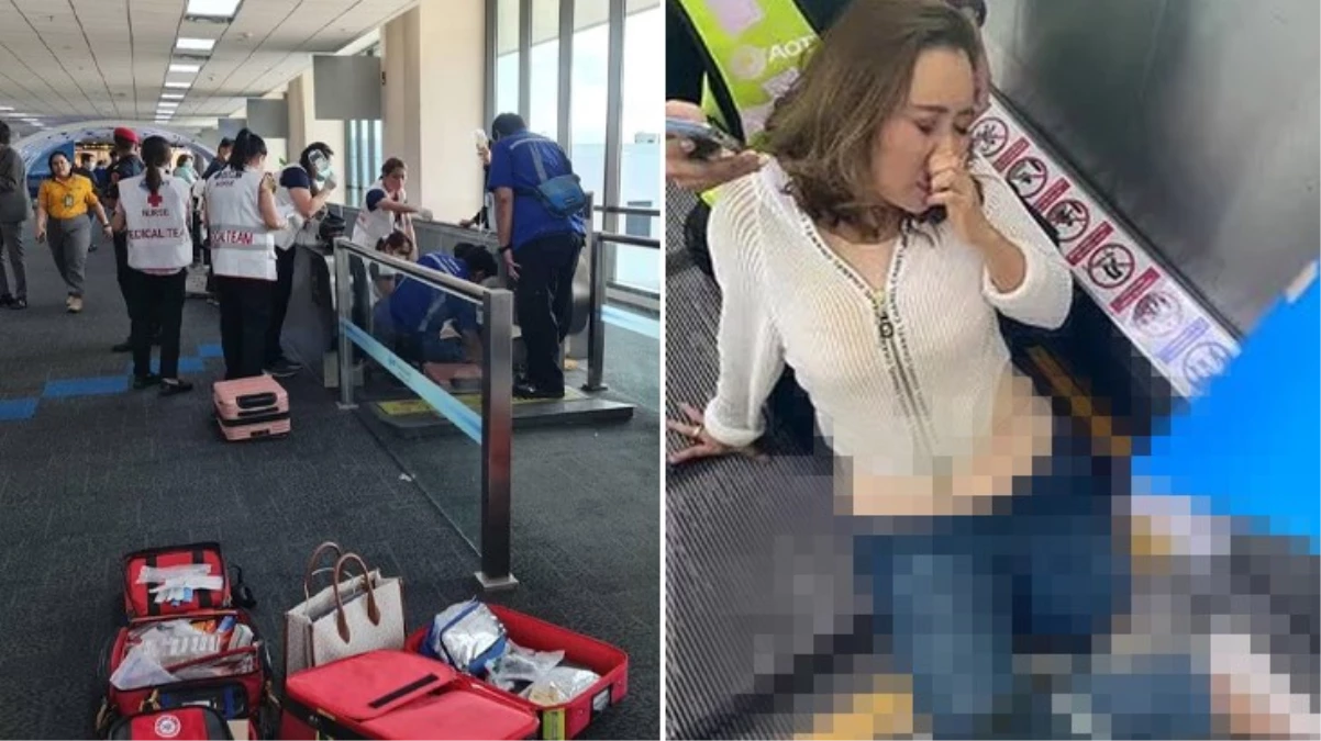 Bangkok Havalimanında Yolcu Ayağını Diz Üstünden Kesmek Zorunda Kaldı