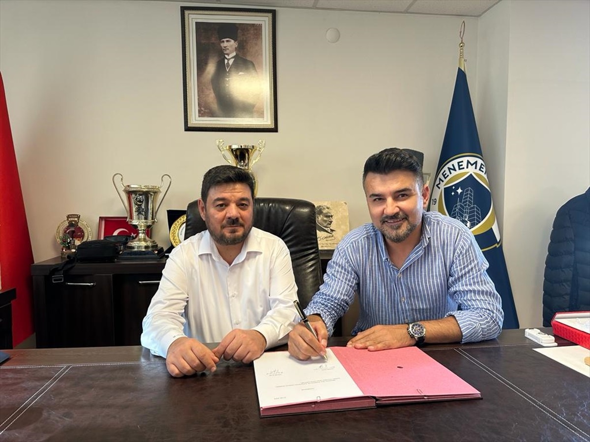 Menemen FK\'nin yeni teknik direktörü Cenk Laleci oldu