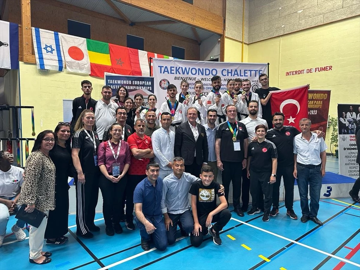 Türk Milli Takımı Avrupa Para Tekvando Şampiyonası\'nda Şampiyon