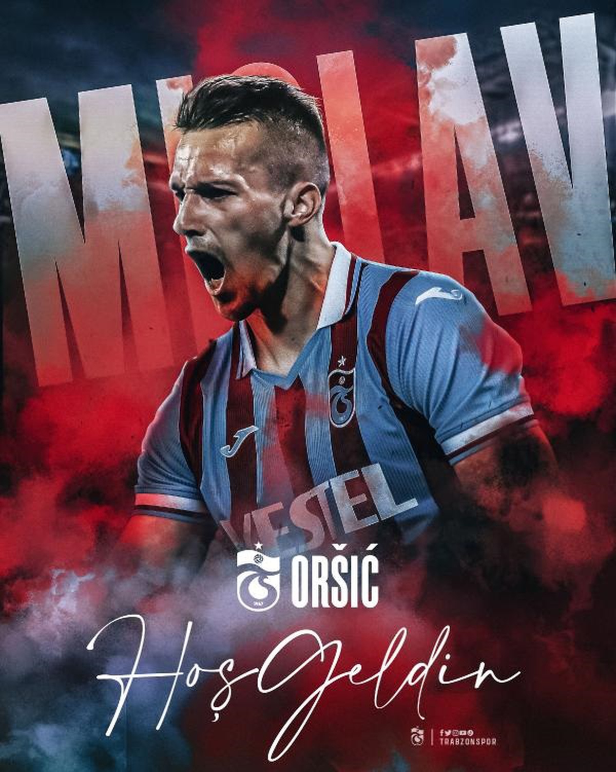 Trabzonspor, Mislav Orsic\'i transfer etti