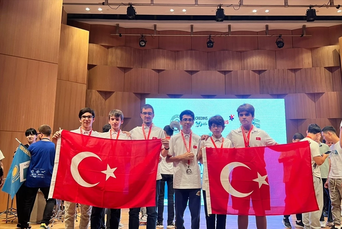 Türk Öğrenciler Genç Balkan Matematik Olimpiyatı\'nda 3 Altın ve 3 Gümüş Madalya Kazandı