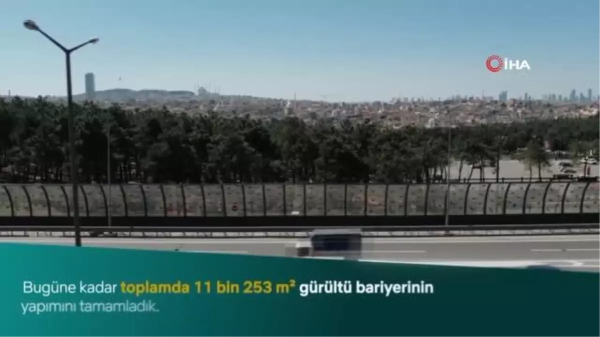 Bakan Özhaseki: '11 bin 253 metrekare gürültü bariyerini tamamladık'