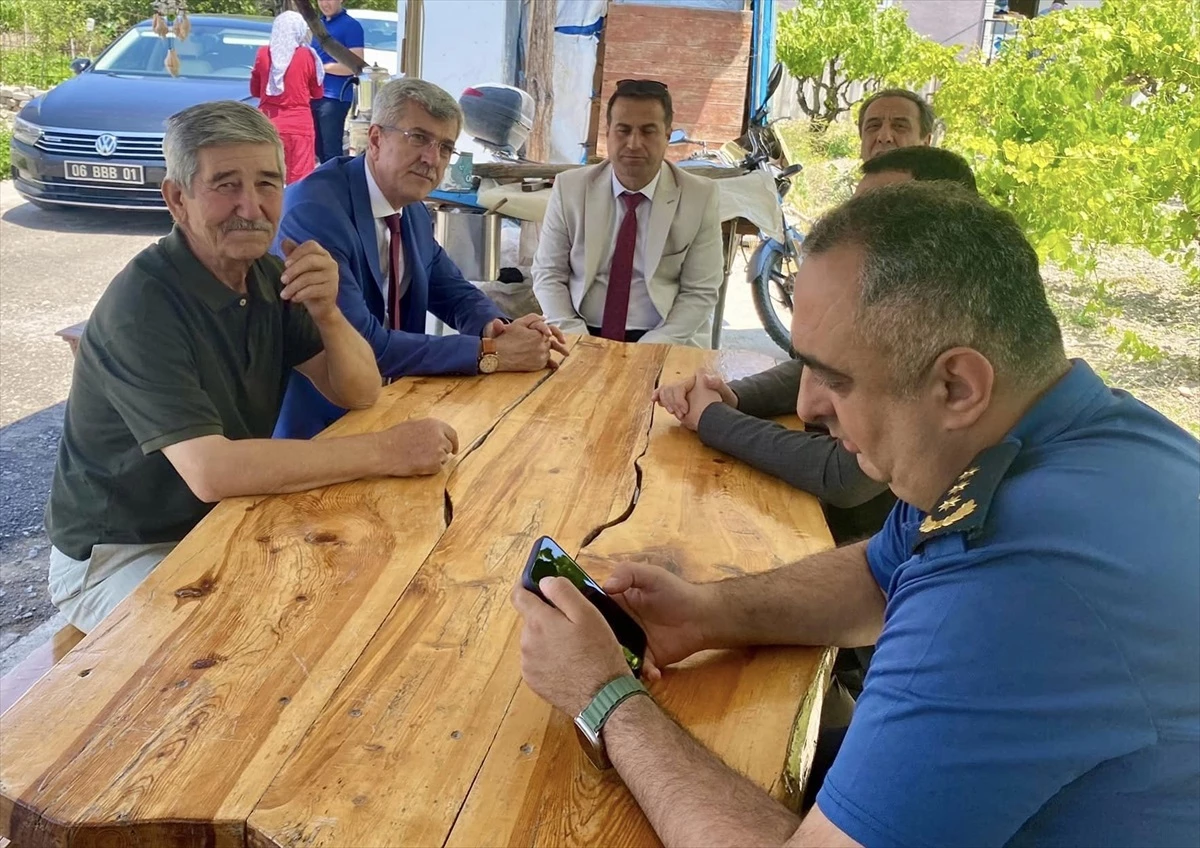 Beypazarı Belediye Başkanı Şehit Babasını Ziyaret Etti