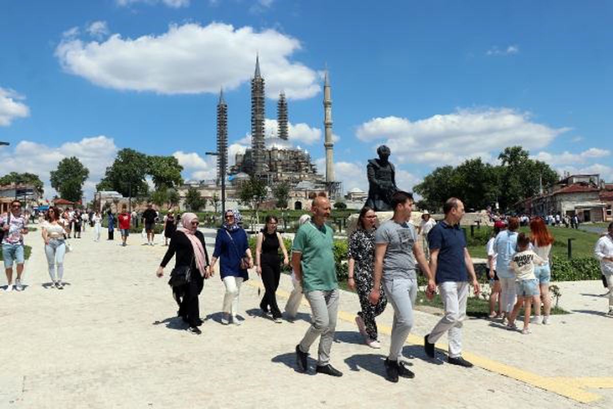 Edirne, Kurban Bayramı\'nda turist akınına uğradı