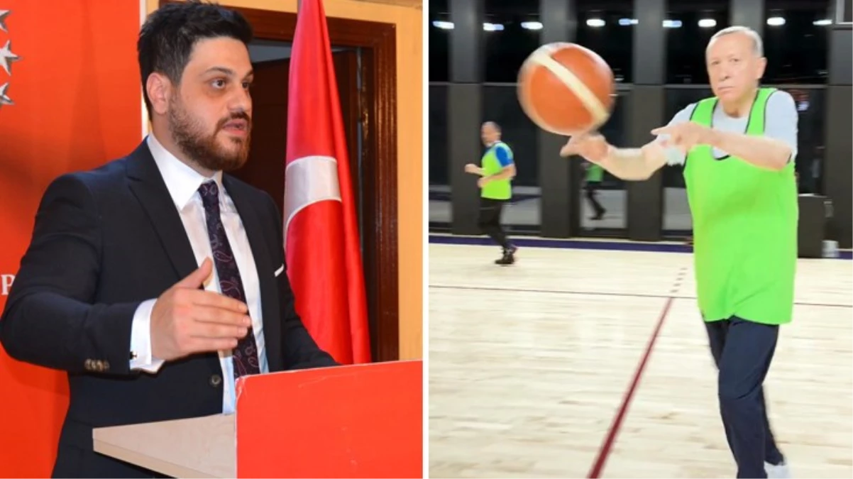 Cumhurbaşkanı Erdoğan\'ın basketbol oynadığı görüntüler tartışma yarattı