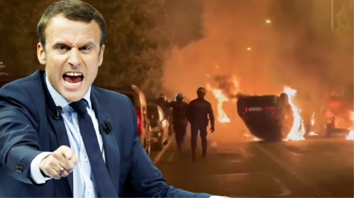 Fransa\'da protestoları bastırmak için zırhlı araçlar devreye girdi