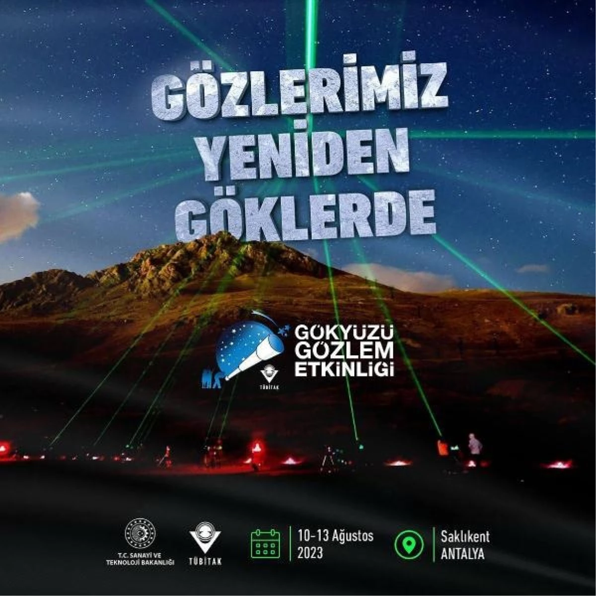 Gökyüzü Gözlem Etkinliği Antalya Saklıkent\'te Gerçekleştirilecek