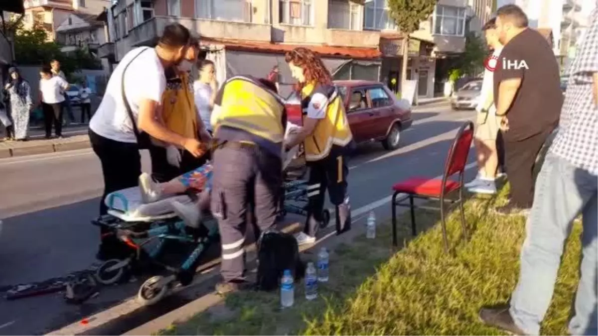 Kdz. Ereğli\'de zincirleme kaza: 2 yaralı