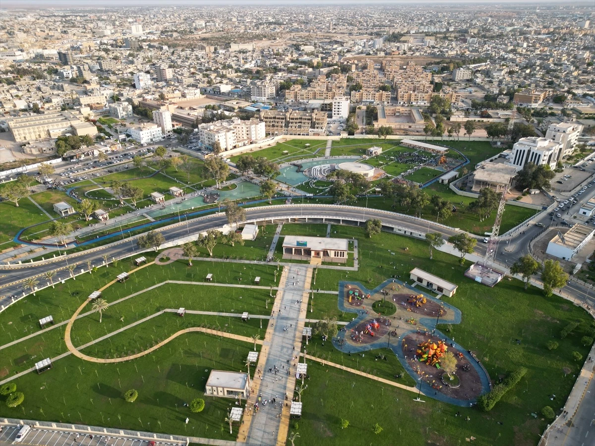 Libya Ulusal Birlik Hükümeti, Türk şirketi tarafından yapılan parkın açılışını gerçekleştirdi