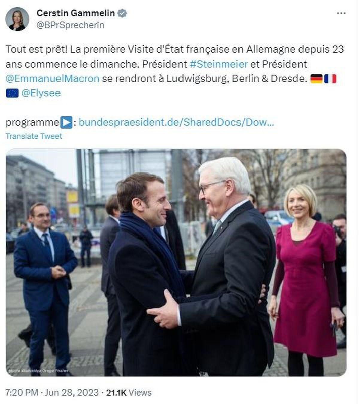 Macron, protestolar sebebiyle Almanya ziyaretini erteledi