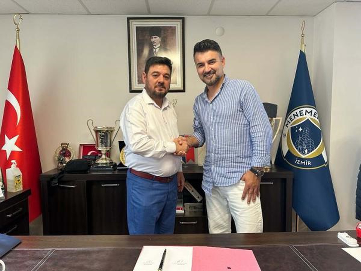 Menemen FK, Cenk Laleci\'yi teknik direktörlüğe getirdi