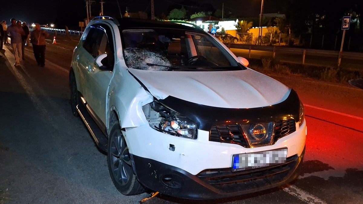 Bafra\'da Otomobilin Çarptığı Yaya Hayatını Kaybetti