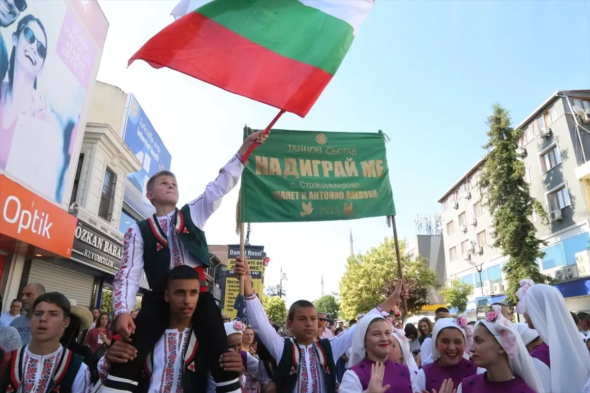 Uluslararası Edirne 3. Balkan Folklor Festivali Başladı