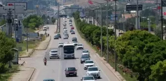 Kurban Bayramı'nda Afyonkarahisar'dan 1 Milyon 100 Bin Araç Geçti