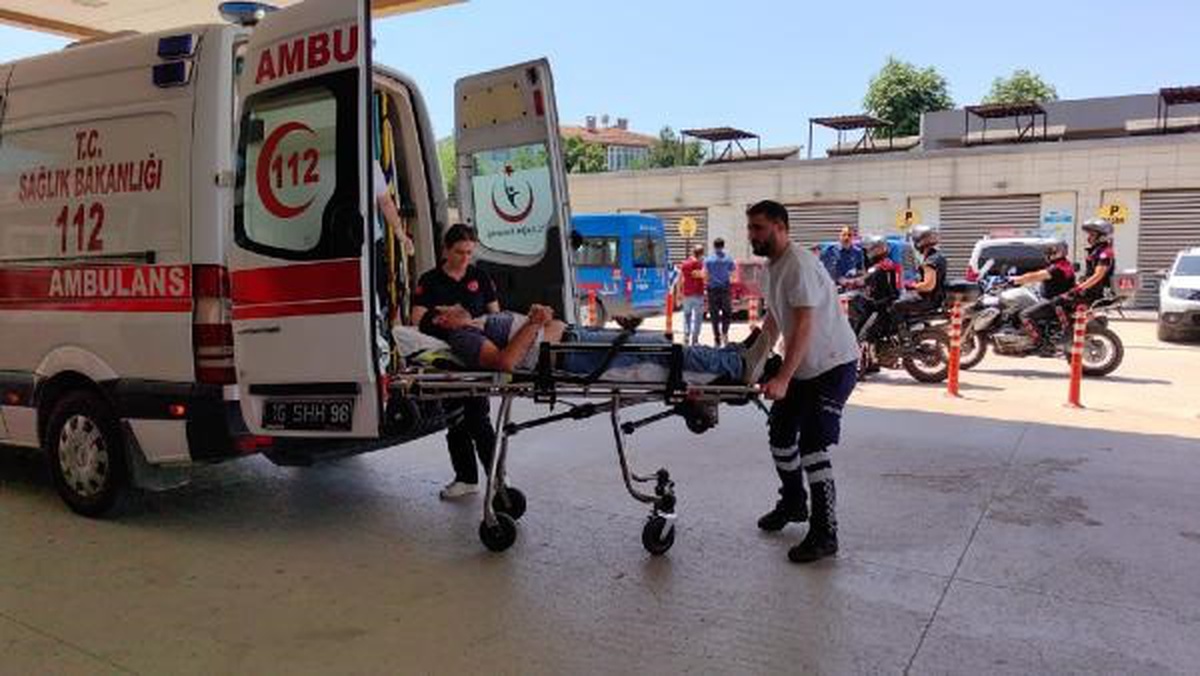 İnegöl\'de çıkan kavgada polis ekipleri saldırıya uğradı