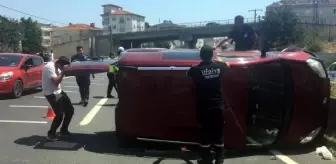Tekirdağ'da Tatilden Dönen Ailenin İçinde Bulunduğu Araç Devrildi: 5'i Çocuk 7 Kişi Yaralandı