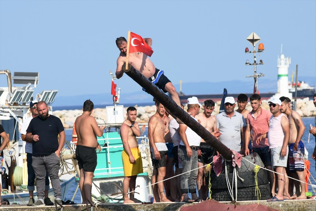 Çanakkale\'nin Biga ilçesinde 39. Priapos Deniz Festivali düzenlendi