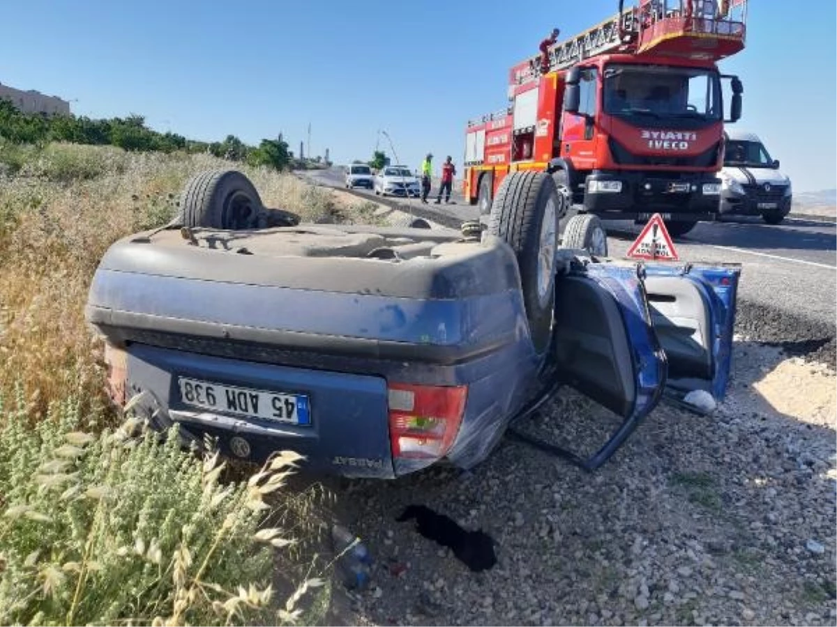 Kırıkkale\'de Otomobil Devrildi: 5 Kişi Yaralandı