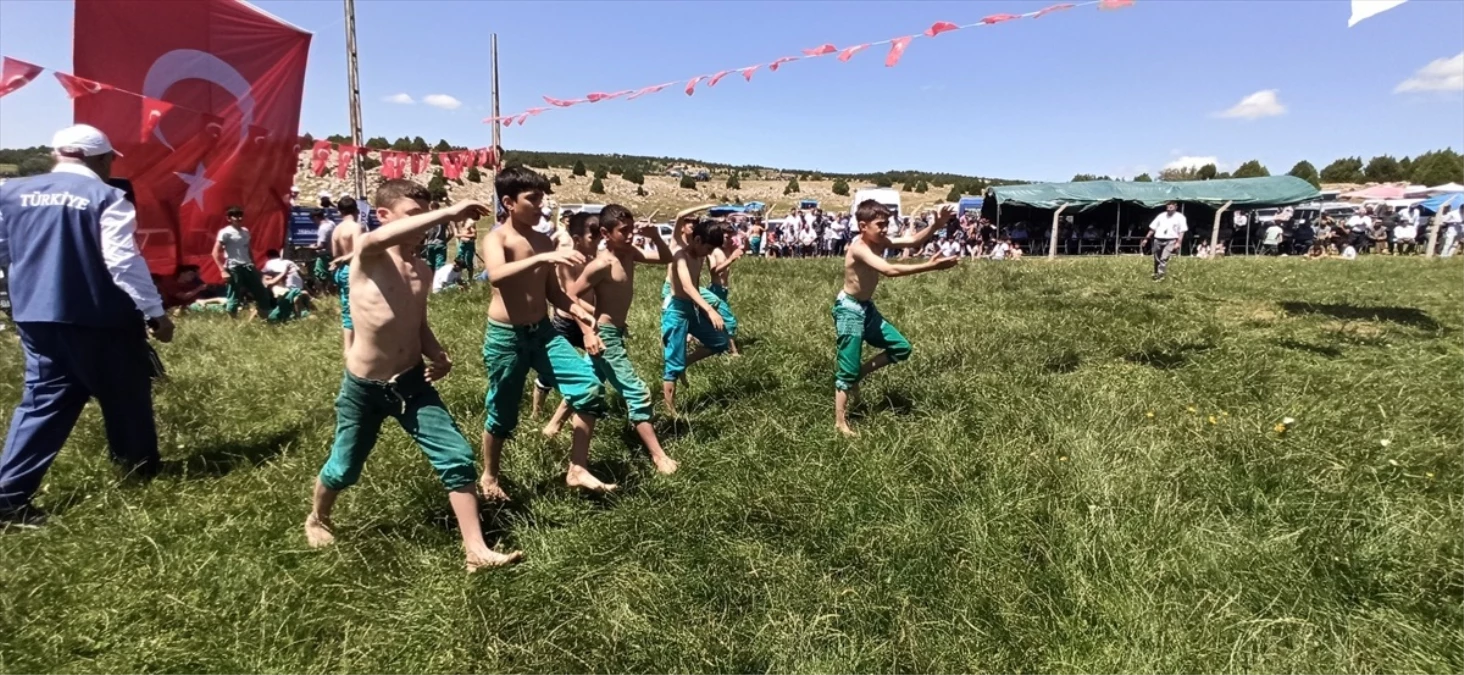 Tokat Yeşilyurt\'ta Geleneksel Çıkrık Köyü 6. Karakucak Güreşleri Gerçekleştirildi