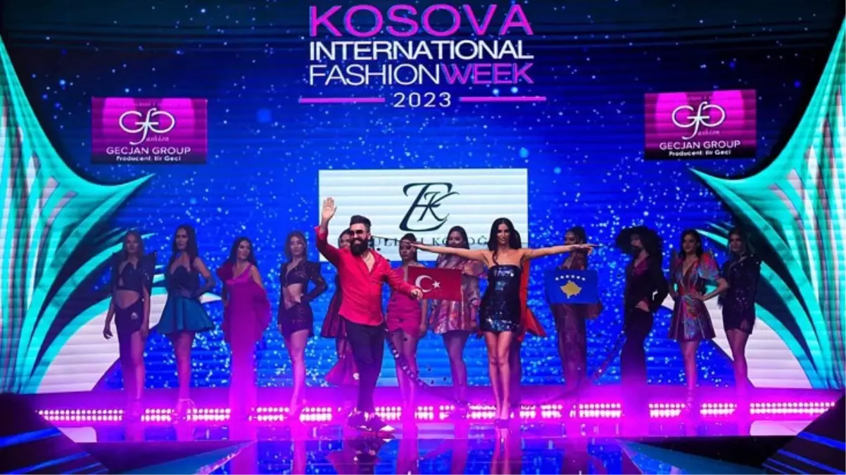 Ünlü modacı Emrullah Köroğlu, Kosova Fashion Week\'e damga vurdu