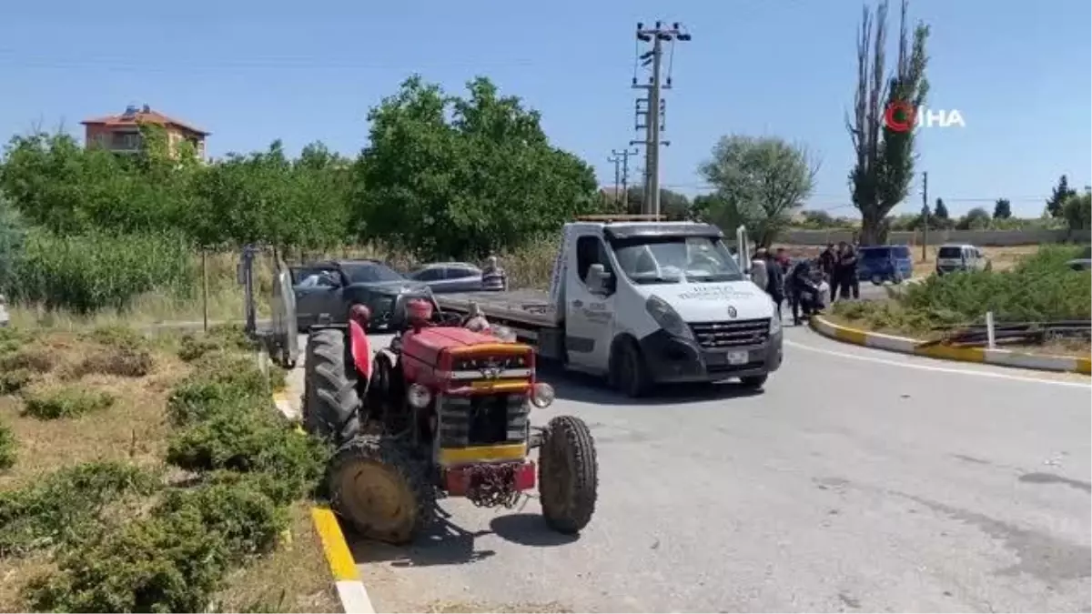 Uşak'ta zincirleme trafik kazası: 3 yaralı