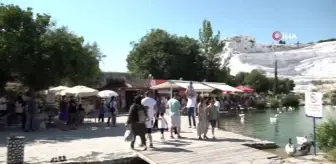 Bayram tatilinin gözdesi 'Pamukkale' oldu