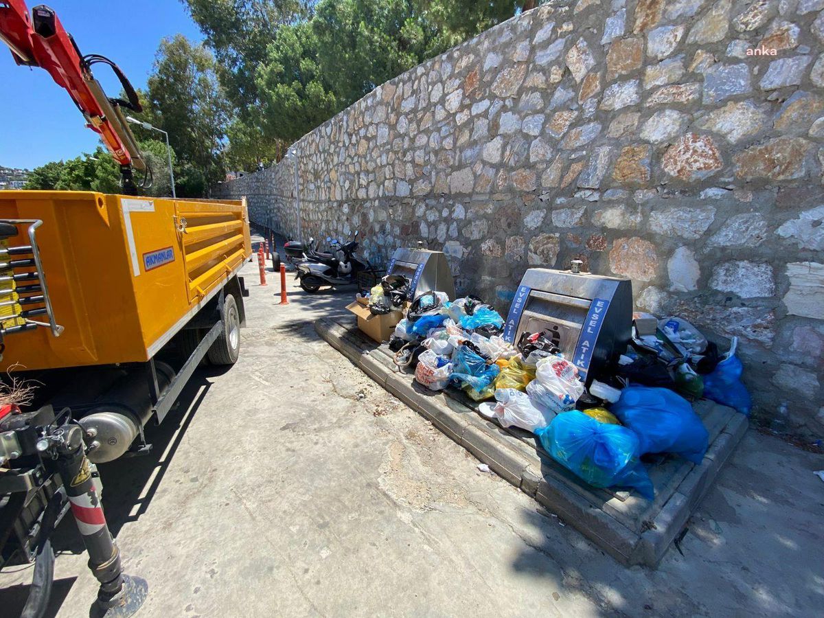 Bodrum Belediyesi, Bayram Tatili Boyunca 6.500 Ton Atık Topladı