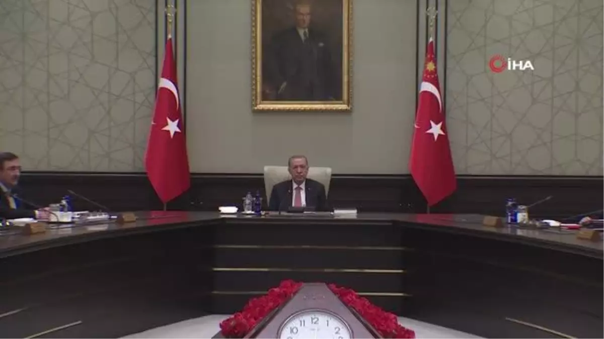 Cumhurbaşkanlığı Kabinesi, Cumhurbaşkanı Erdoğan başkanlığında toplandı