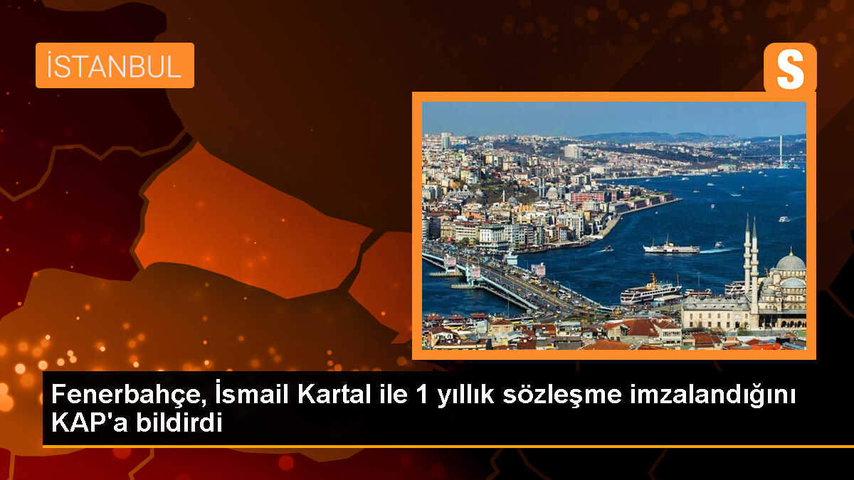 Fenerbahçe, İsmail Kartal ile 1 yıllık sözleşme imzaladı