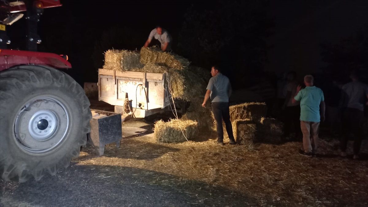 Ödemiş\'te Traktör Devrildi: 2 Yaralı