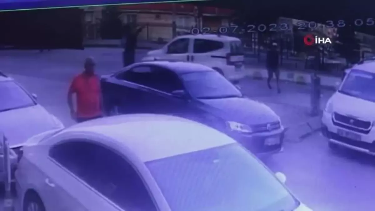 Kağıthane\'de silahlı saldırının yeni görüntüleri ortaya çıktı