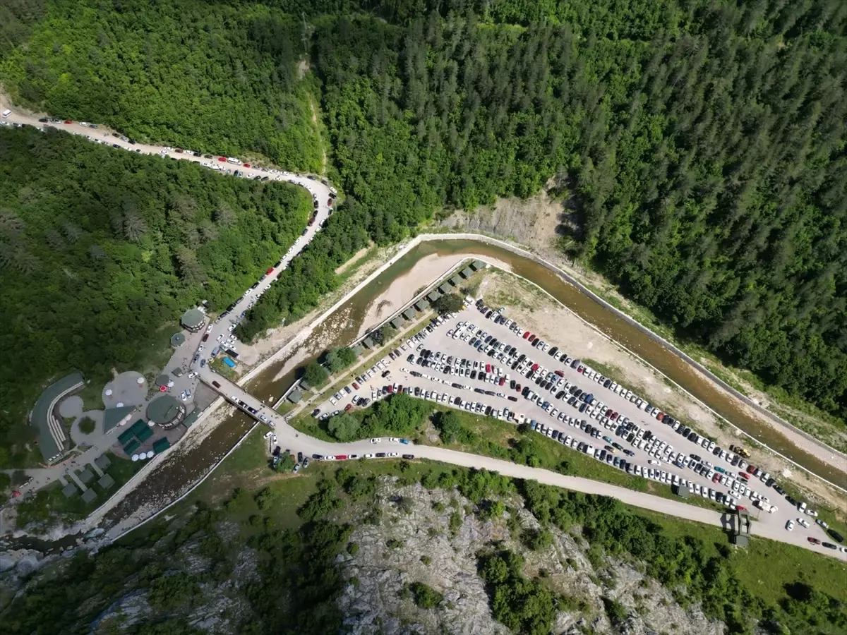 Kastamonu\'nun Pınarbaşı ilçesi 9 günlük bayram tatilinde 60 bin ziyaretçi ağırladı