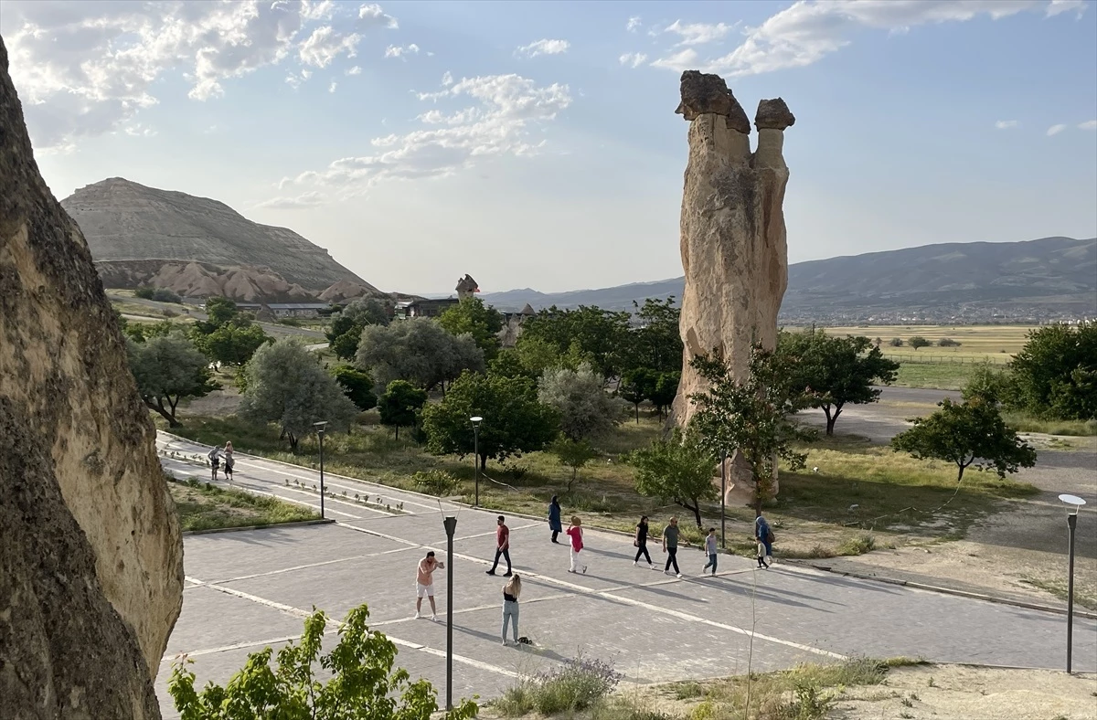 Kapadokya\'da Bayram Tatilinde 140 Bin 30 Turist Ziyaret Etti