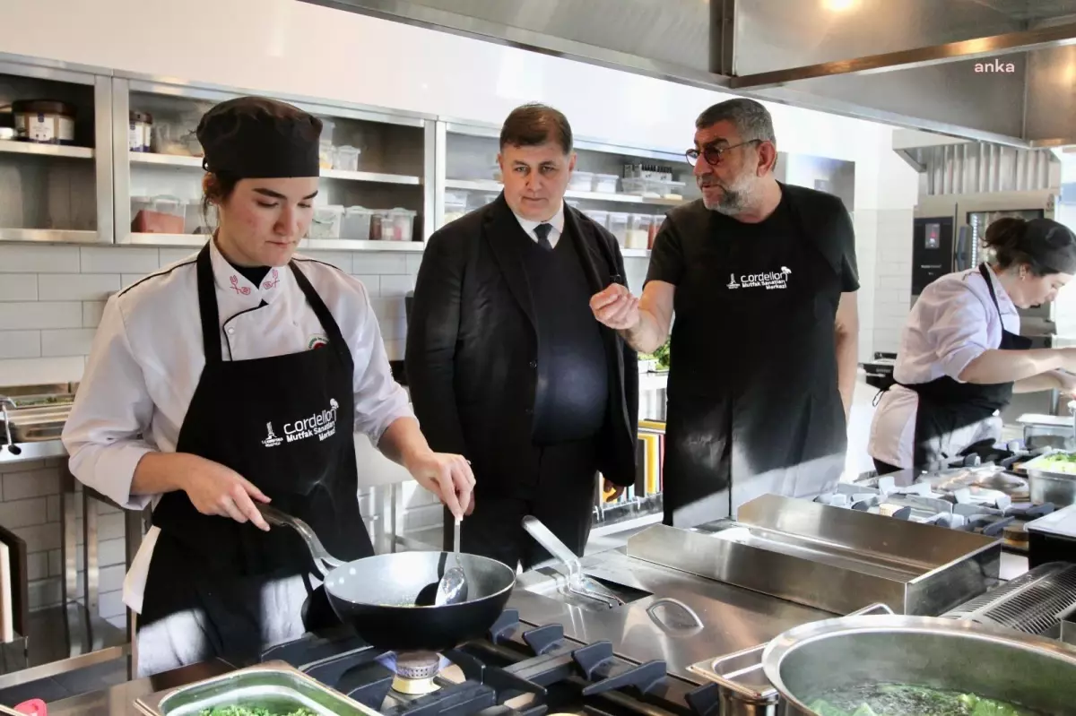 Karşıyaka Belediyesi tarafından açılan Cordelion Mutfak Sanatları Merkezi, İzmir\'in yeni gastronomi üssü haline geldi