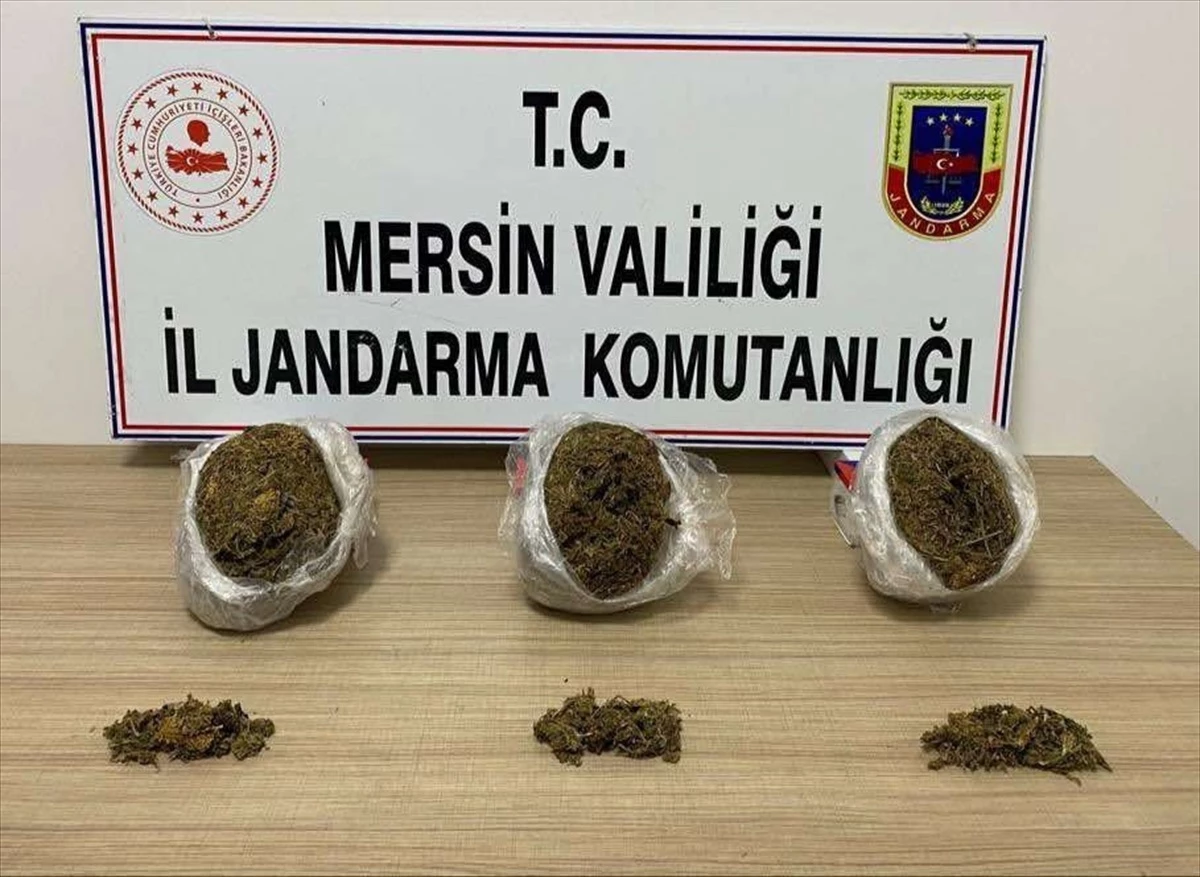 Mersin\'de Uyuşturucu Operasyonunda 3 Şüpheli Gözaltına Alındı