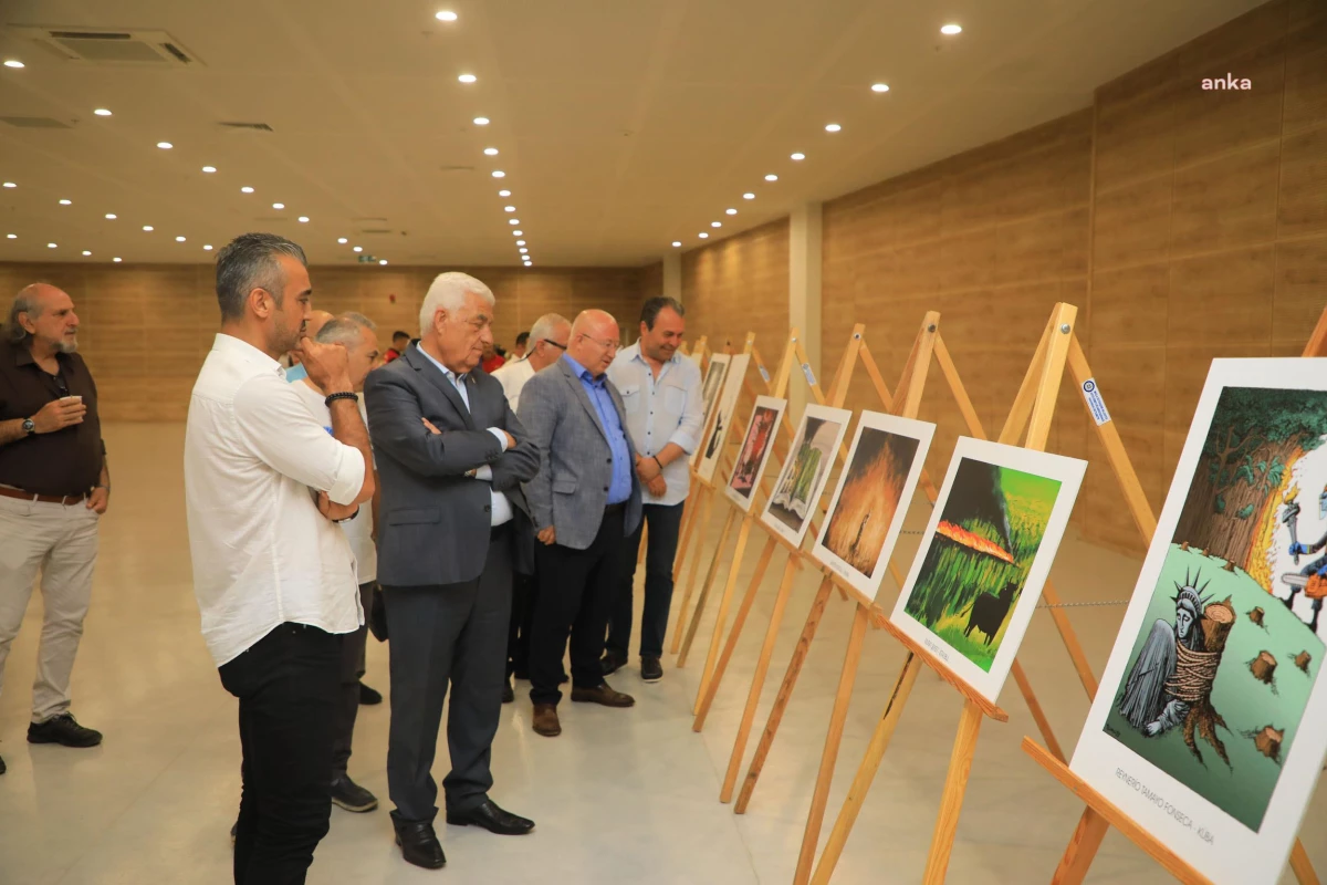 Muğla Büyükşehir Belediyesi\'nin Uluslararası Karikatür Yarışması Ödül Töreni