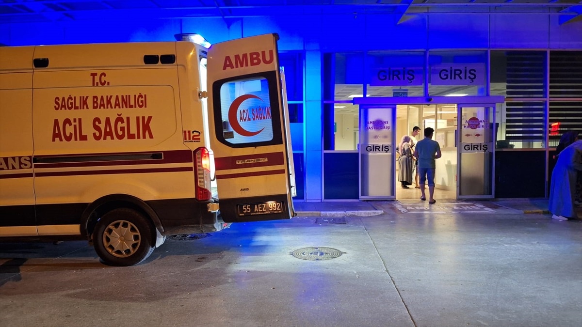 Samsun\'da Silahlı Kavga: 4 Yaralı