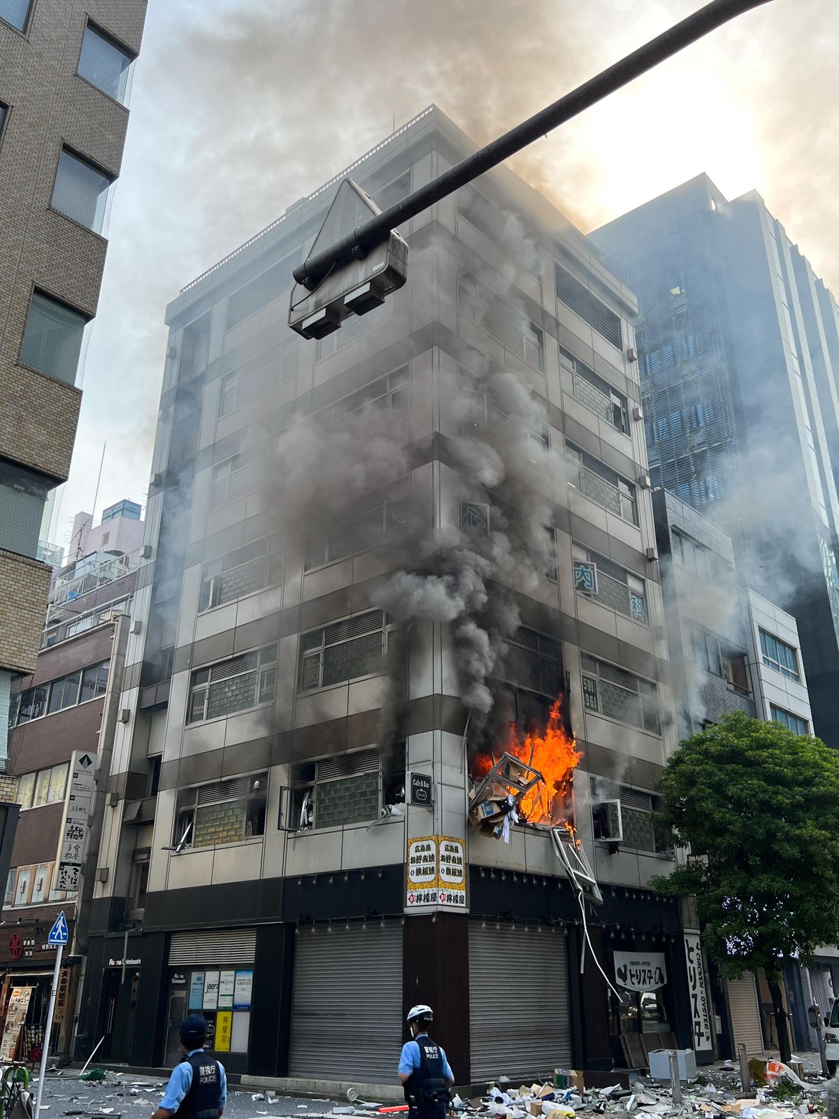 Tokyo\'nun merkezinde patlama: 4 yaralı