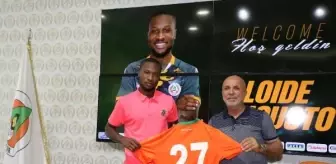 Alanyaspor, Angolalı forvet oyuncusu Loide Augusto ile 4 yıllık sözleşme imzaladı