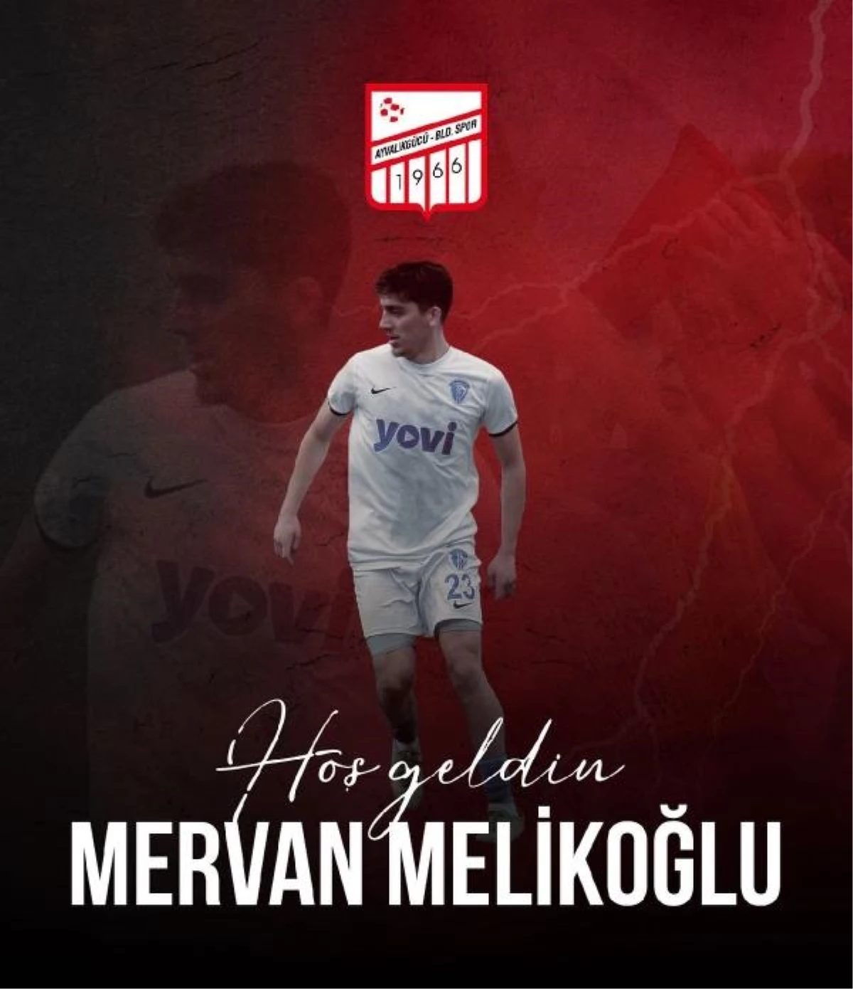 Ayvalıkgücü Belediyespor, Mervan Melikoğlu ile sözleşme imzaladı