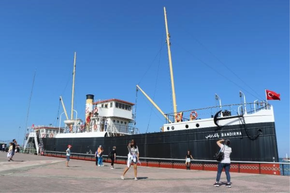 Bandırma Gemi Müzesi ve Milli Mücadele Açık Hava Müzesi 9 Günlük Bayram Tatilinde 30 Bin Ziyaretçi Ağırladı