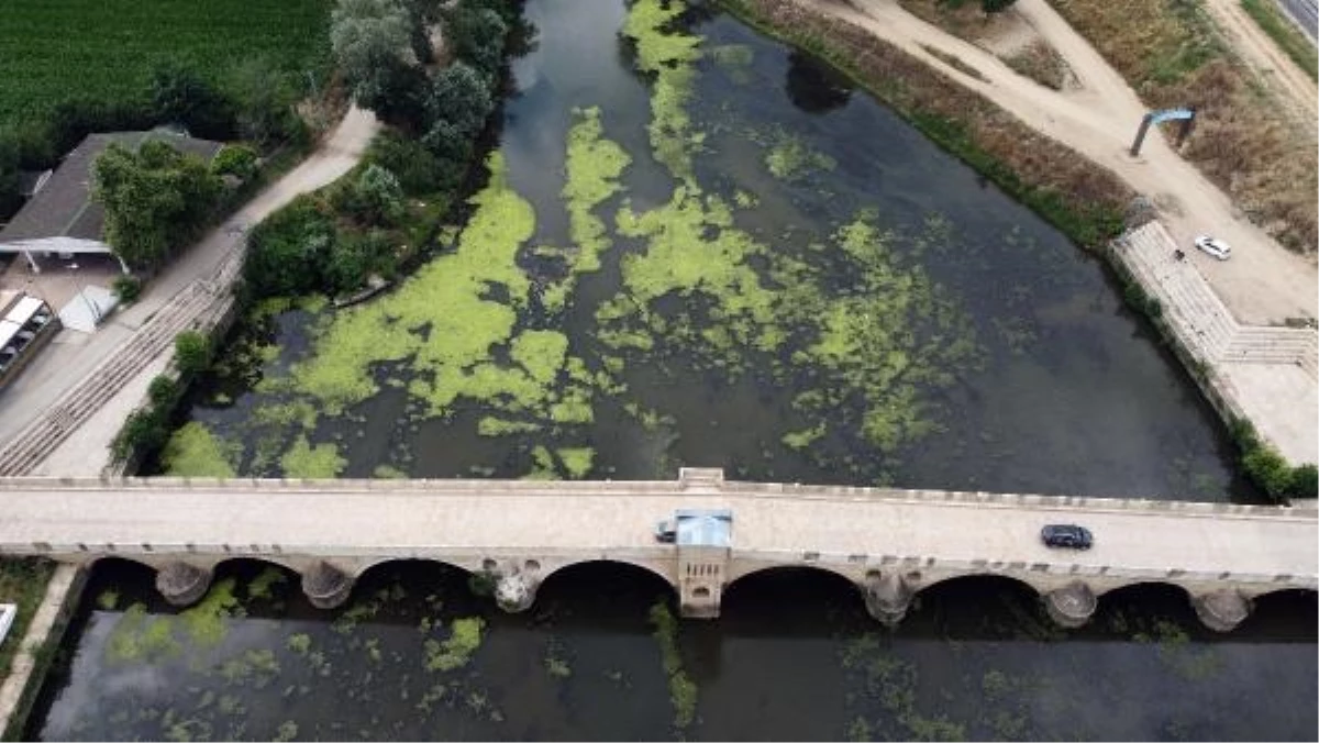 Tunca Nehri\'nde Su Seviyesi Düşüyor ve Kirlilik Artıyor