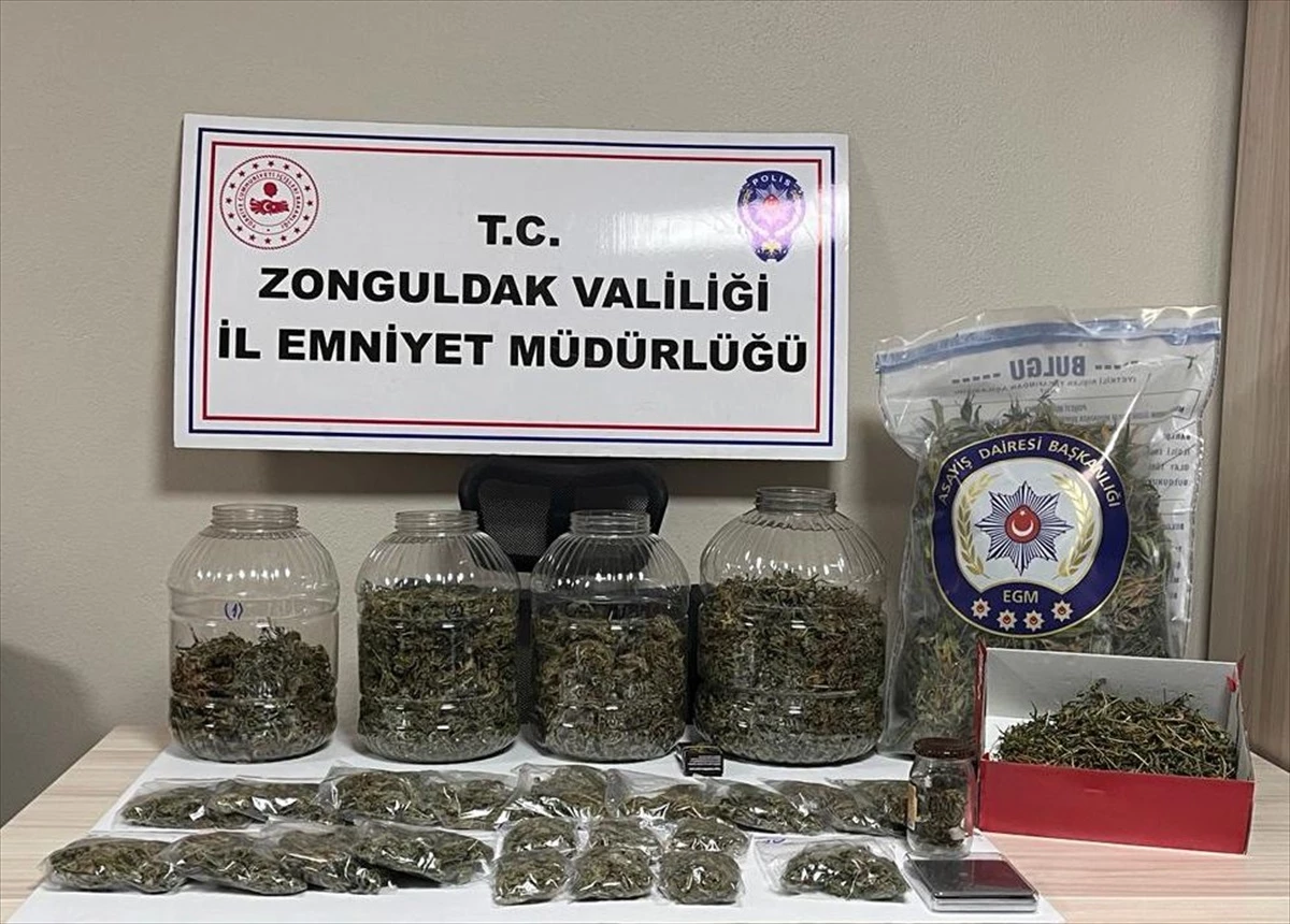 Zonguldak\'ta Yılın İlk 6 Ayında 444 Şüpheli Uyuşturucu Operasyonunda Yakalandı