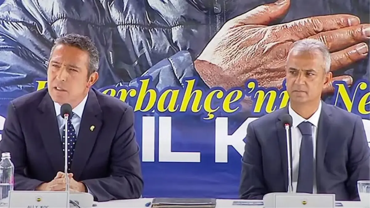 Ali Koç, İsmail Kartal ile geçen sezon yolların neden ayrıldığı sorusunu yanıtladı: Dünya çapında bir hoca ile görüştüğümüzü söyledik