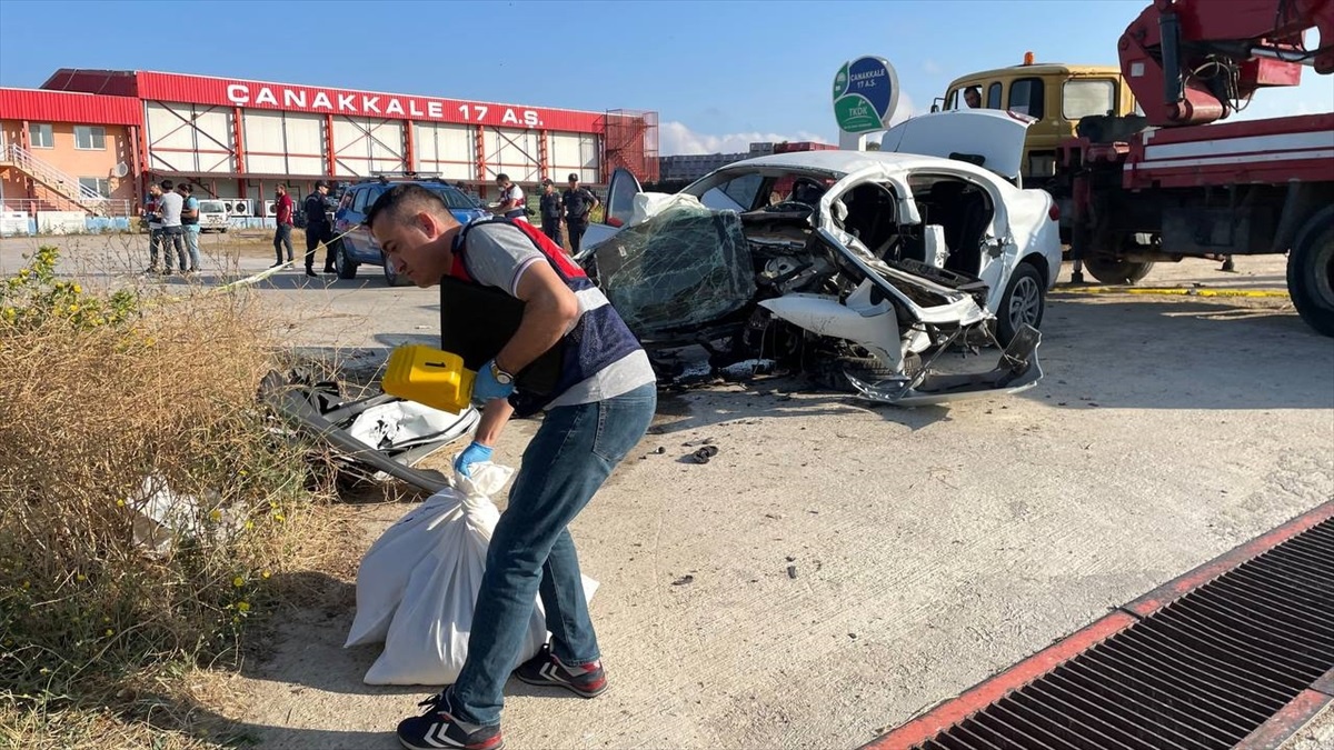 Çanakkale-Bursa kara yolunda kaza: Sürücü hayatını kaybetti, uyuşturucu ele geçirildi