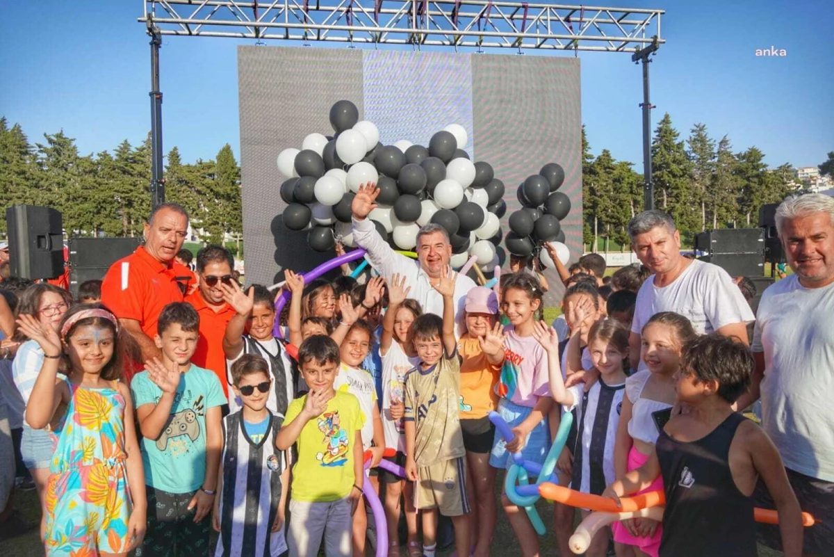 Çeşme Belediyespor Yaz Spor Okulları Rekor Katılımla Başladı