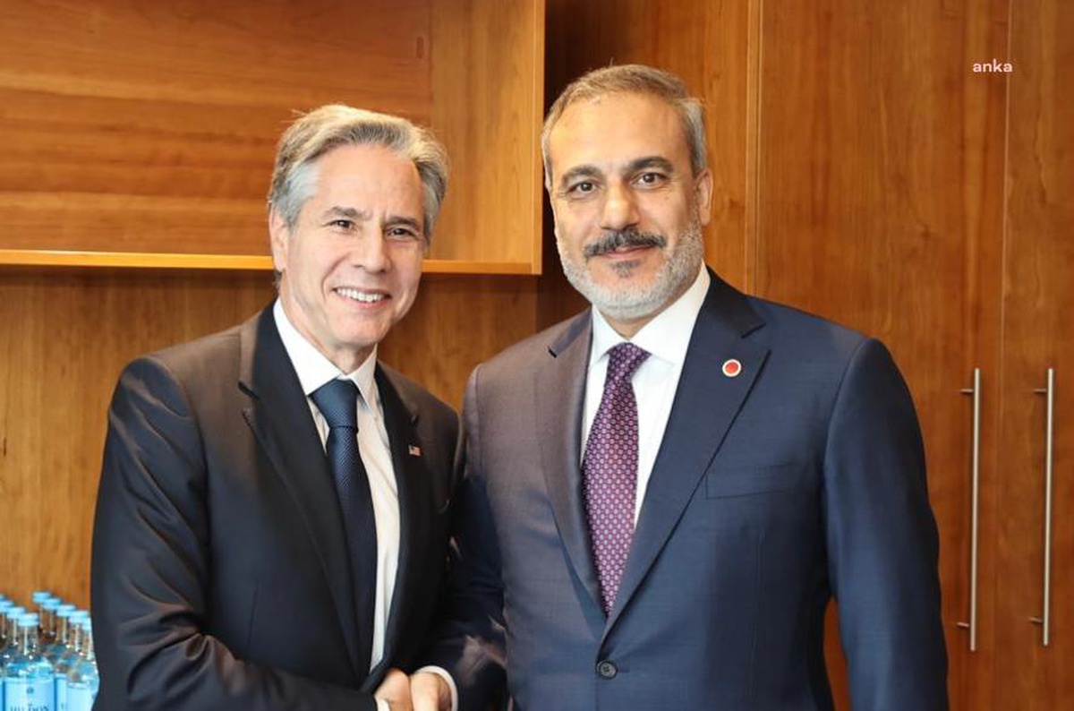 Dışişleri Bakanı Hakan Fidan, ABD Dışişleri Bakanı Blinken ile görüştü