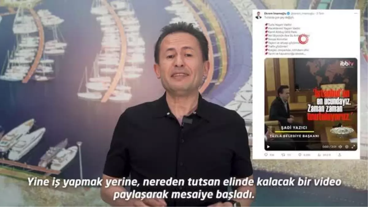 İmamoğlu\'nun Şadi Yazıcı\'lı Tuzla videosuna cevap: "Bırakın bu film işlerini. İşinize bakın"