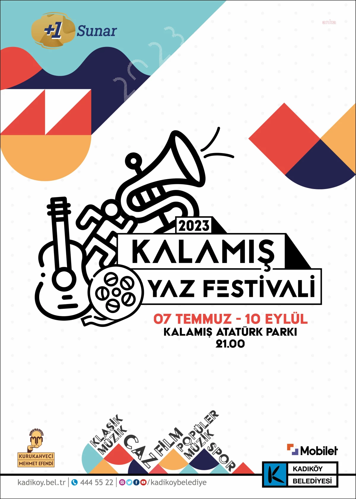 Kadıköy Belediyesi Kalamış Yaz Festivali Başlıyor